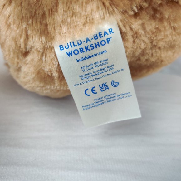 Build A Bear Workshop Plush Bear BAB Little Brownie Cub 15" Brown Stuffed Toy - Picture 7 of 7